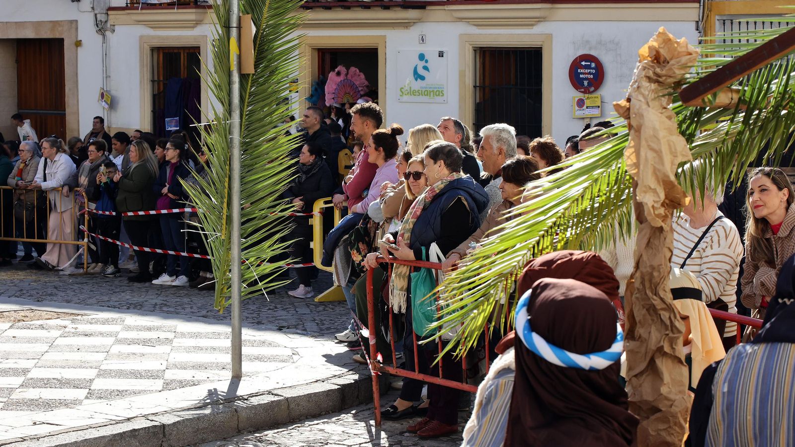 Imágenes del Belén Viviente de la plaza San Lucas en Jerez
