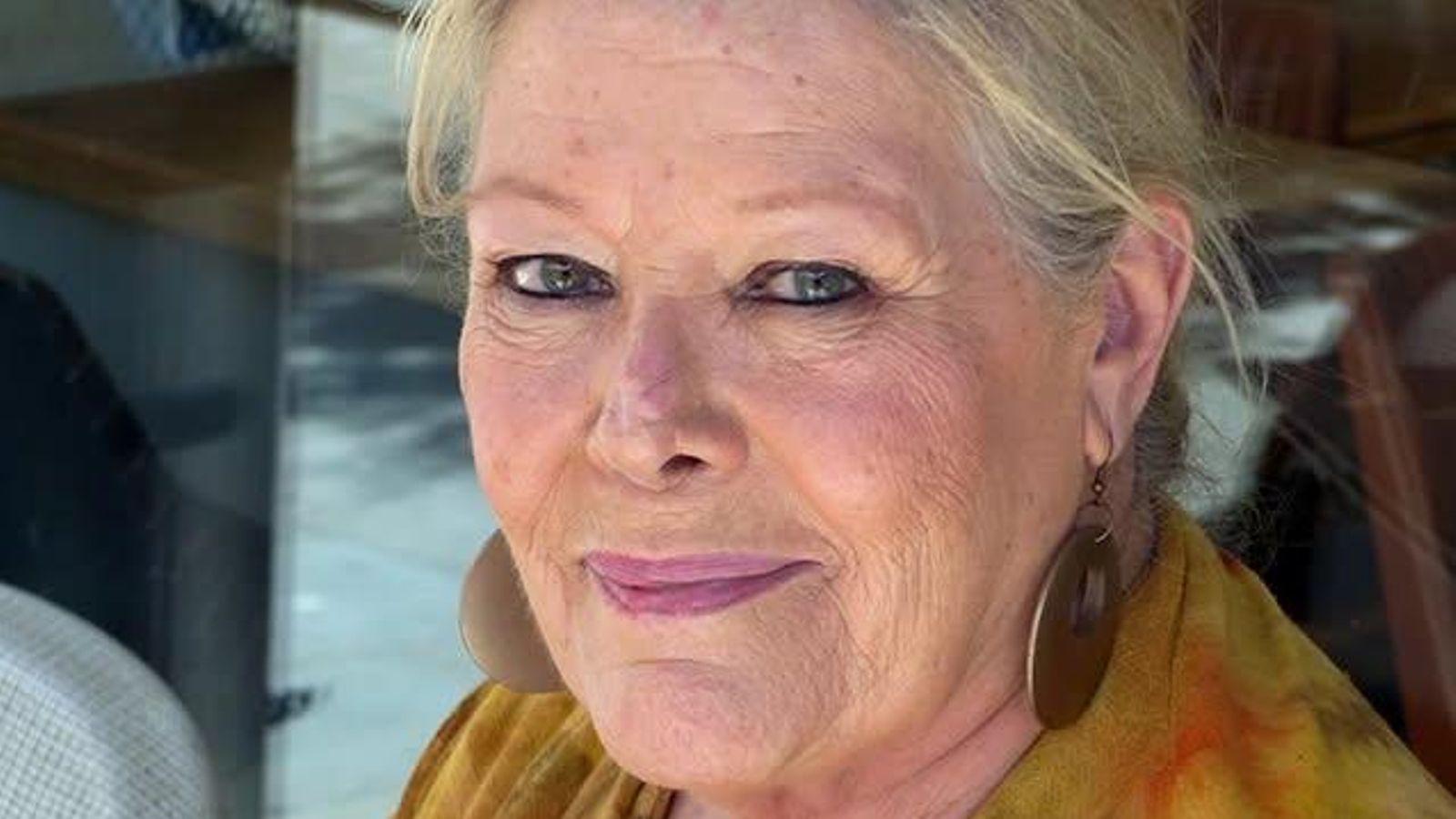 María Garralón, Julia en 'Verano azul', a sus 71 años.