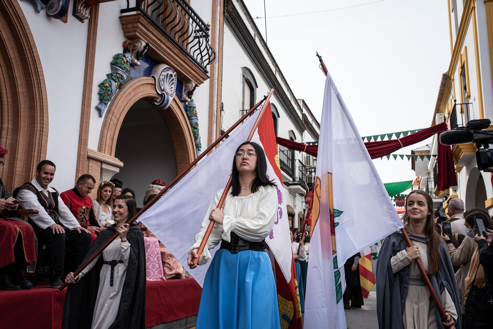 Imágenes del desfile de la Feria del Descubrimiento de Palos de la Frontera
