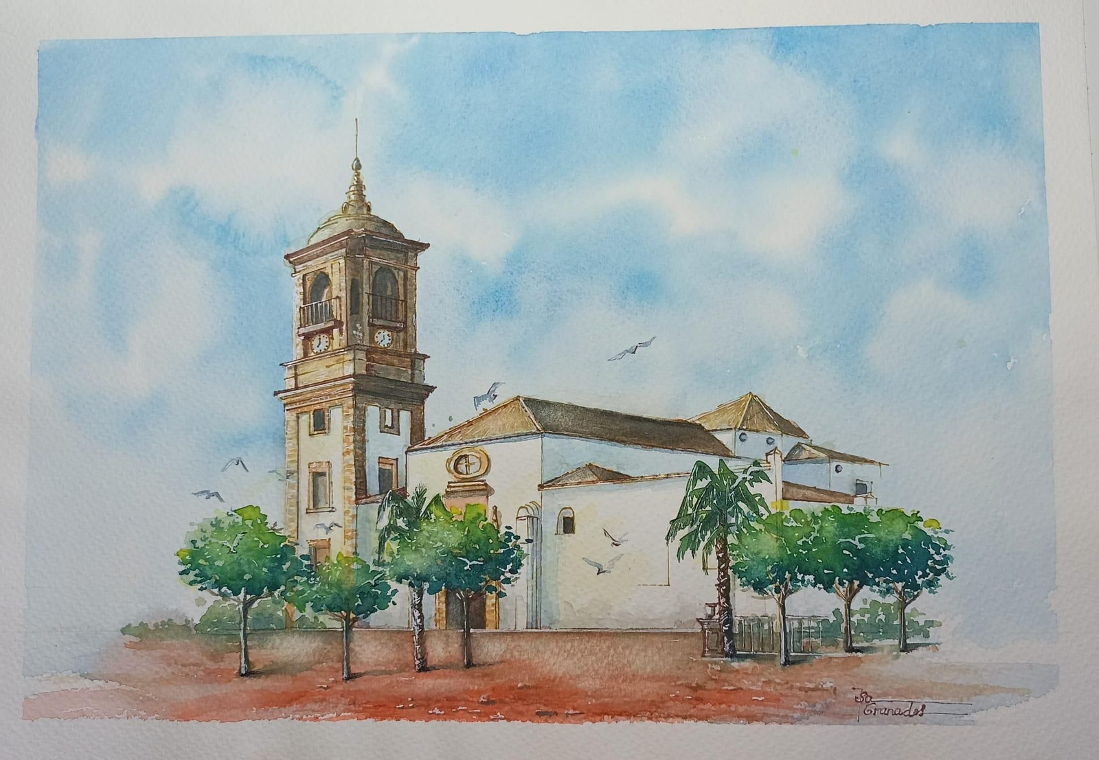 Acuarela de Isabel Granados