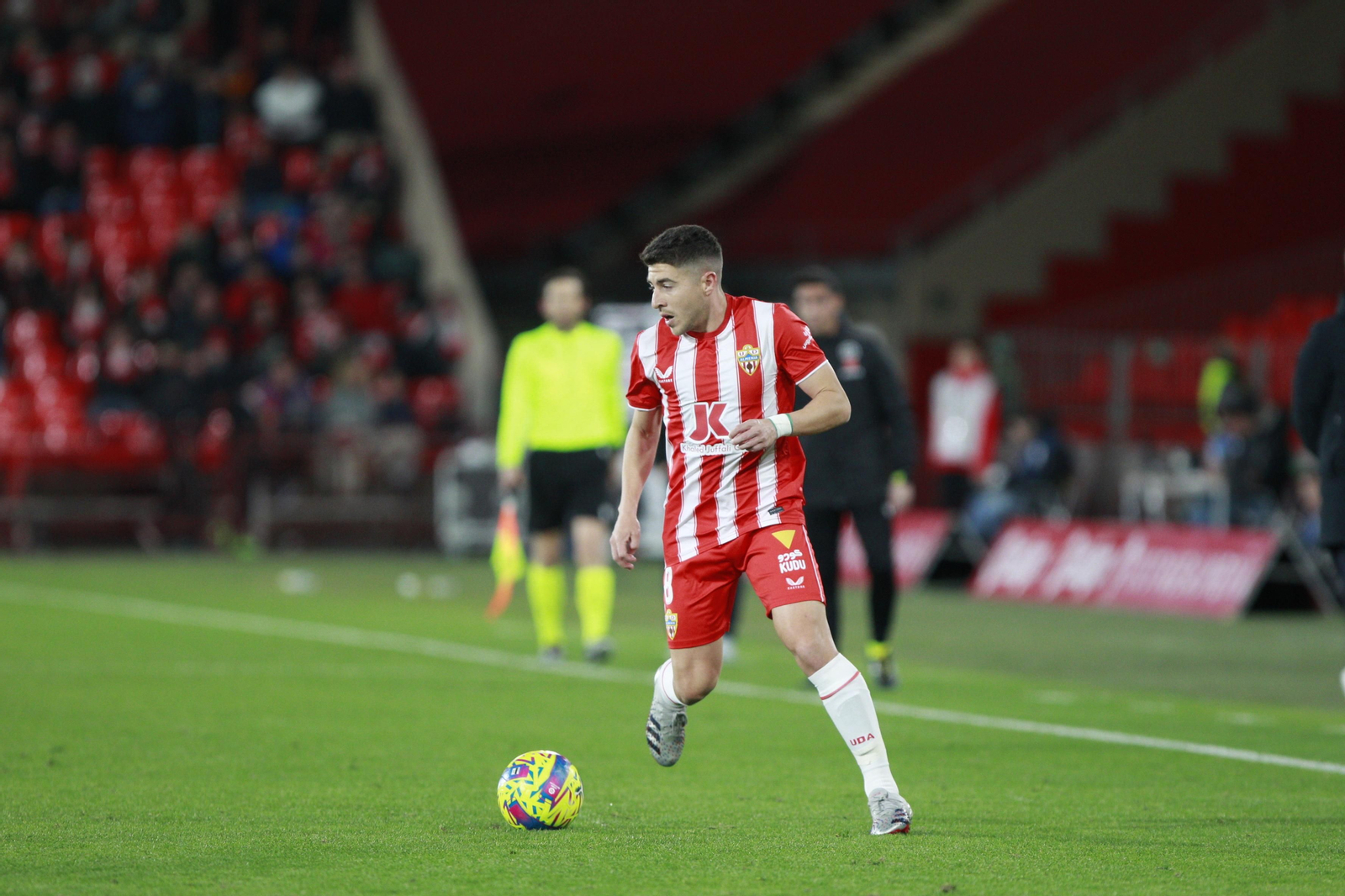 Imágenes del partido U.D. Almería-R.C.D. Espanyol