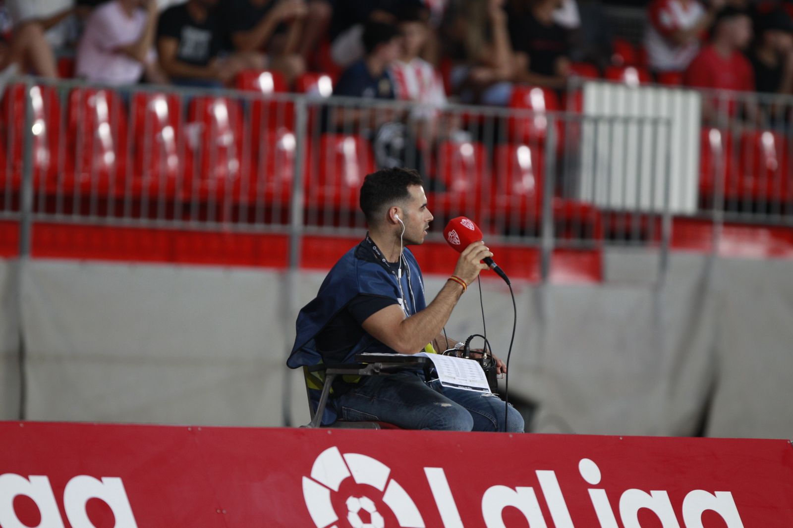 Imágenes del partido de fútbol U.D. Almería-Girona F.C.
