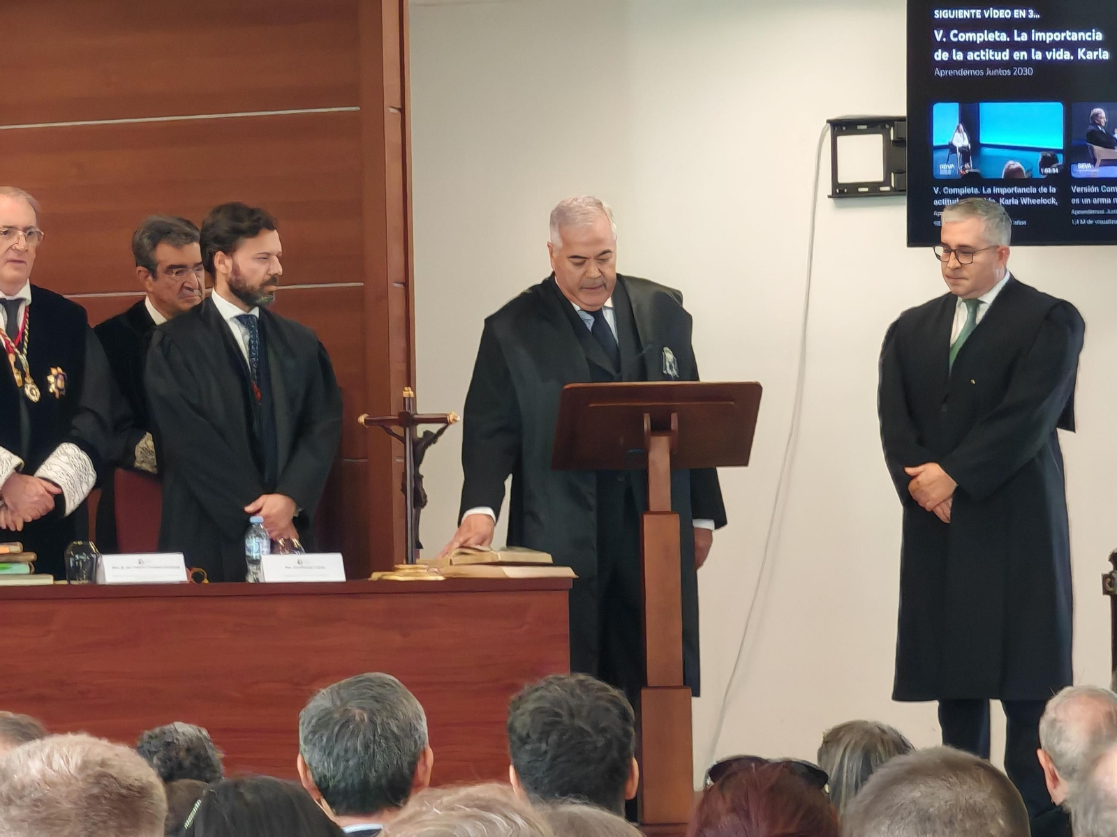 Actos del Colegio de Abogados por Santa Teresa.