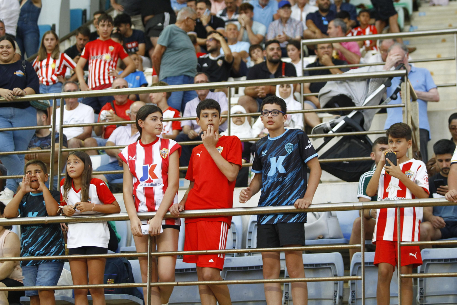 Imágenes del amistoso El Ejido-U.D. Almería