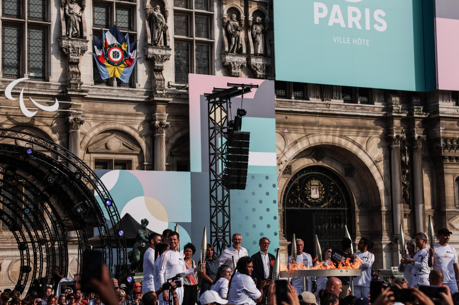 Las fotos de la inauguración de los Paralímpicos París 2024