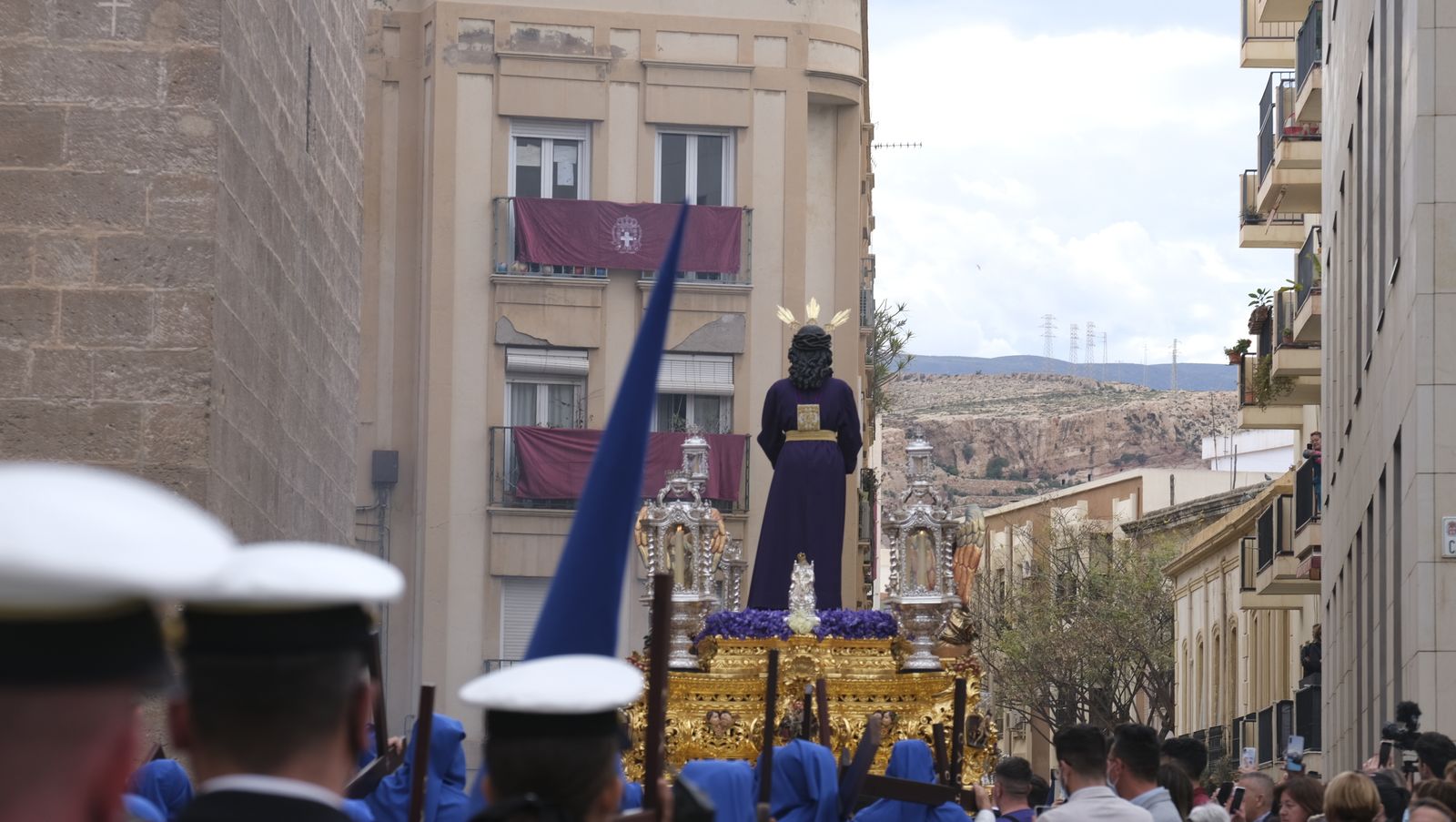 Procesión de Prendimiento en Almería, en imágenes