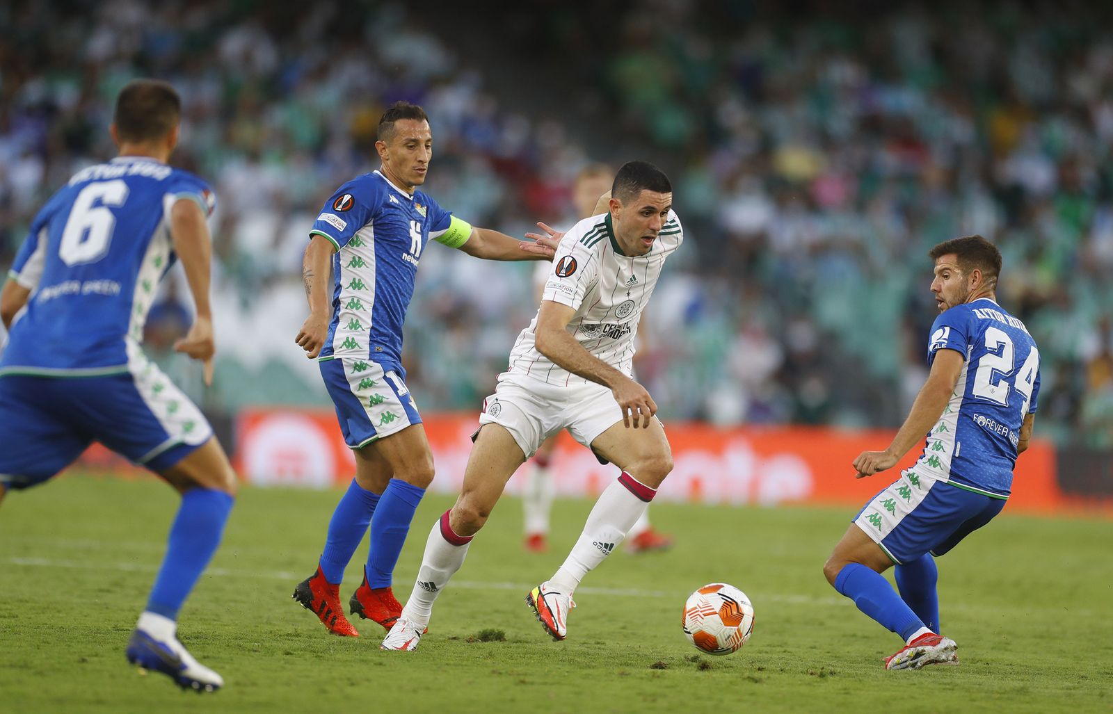 Las imágenes del Betis- Celtic