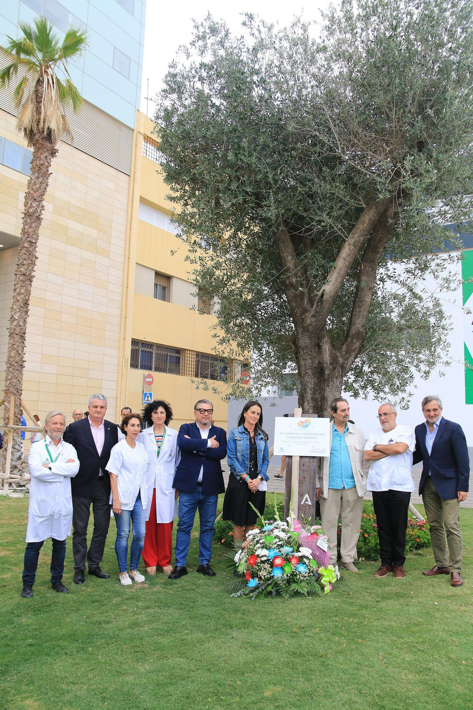 Homenaje a los donantes de Órganos en el Hospital Torrecárdenas