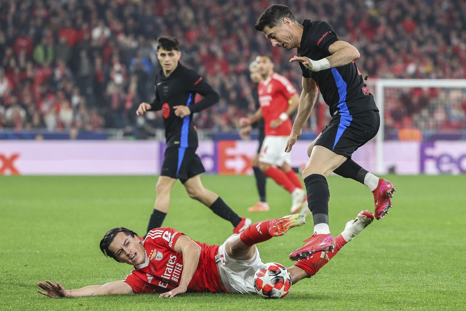 Las fotos del Benfica - Barcelona