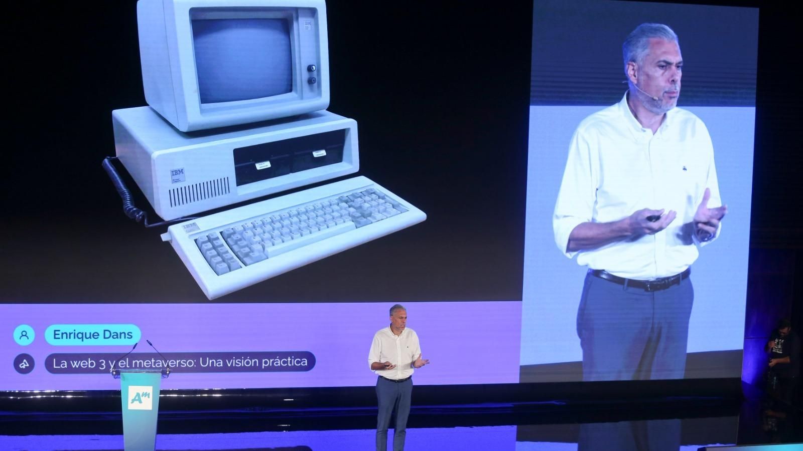 Conferencia de Enrique Dans sobre la web 3 y el metaverso.
