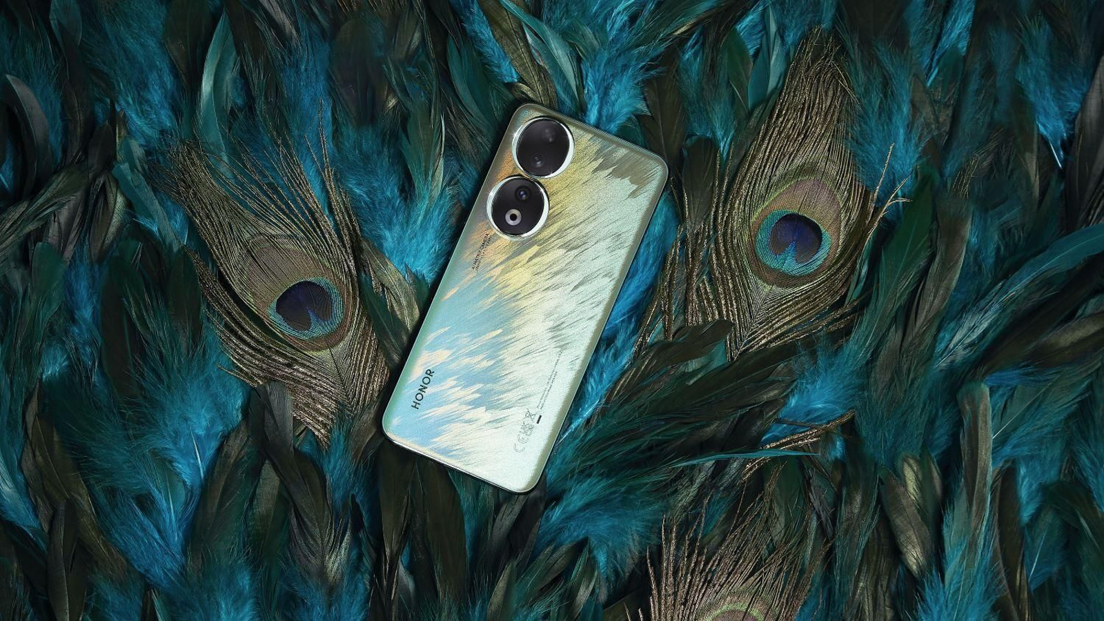 Smartphone Honor 90: Peacock Blue Edition