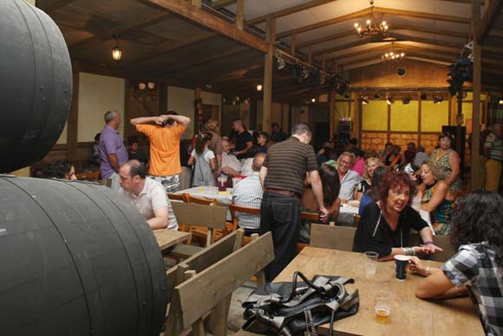El Real estuvo al completo durante toda la jornada de feria

Foto: Paco Guerrero