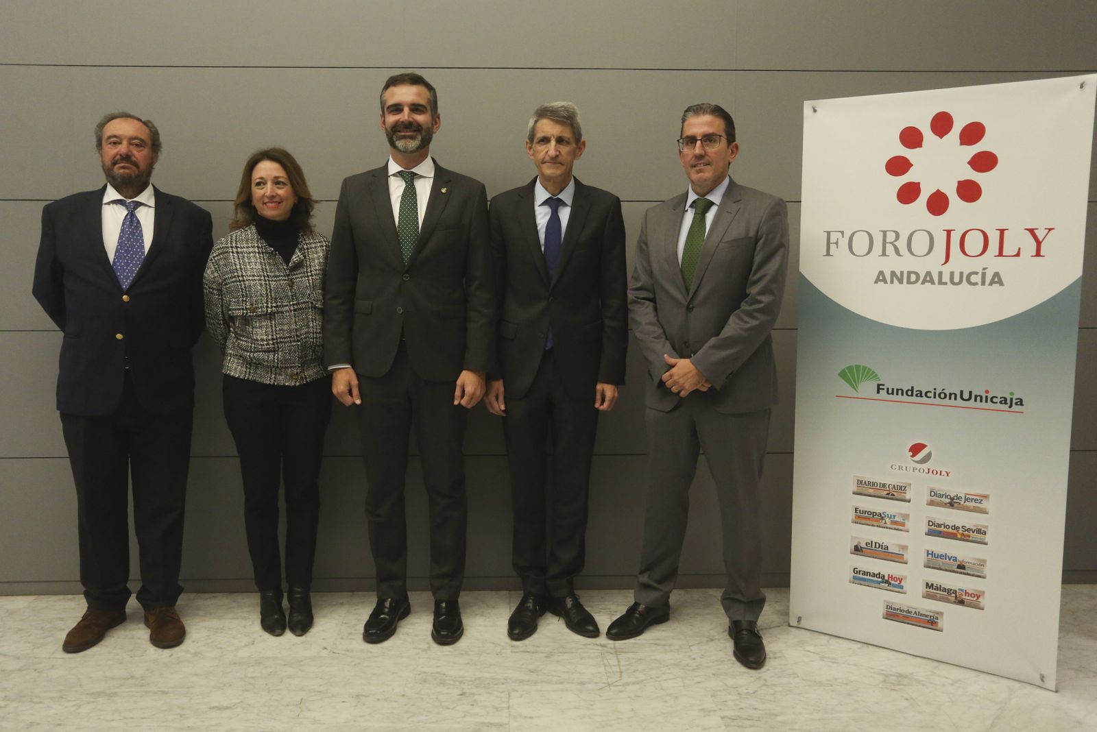Foro Joly con el consejero de Sostenibilidad, Medio Ambiente y Economía Azul de la Junta de Andalucía en imágenes