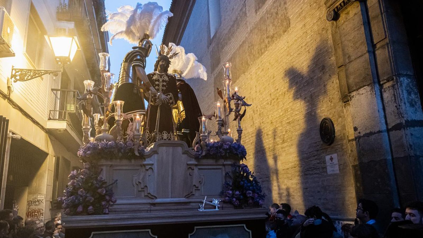 El Señor de la Abnegación en su procesión de 2022