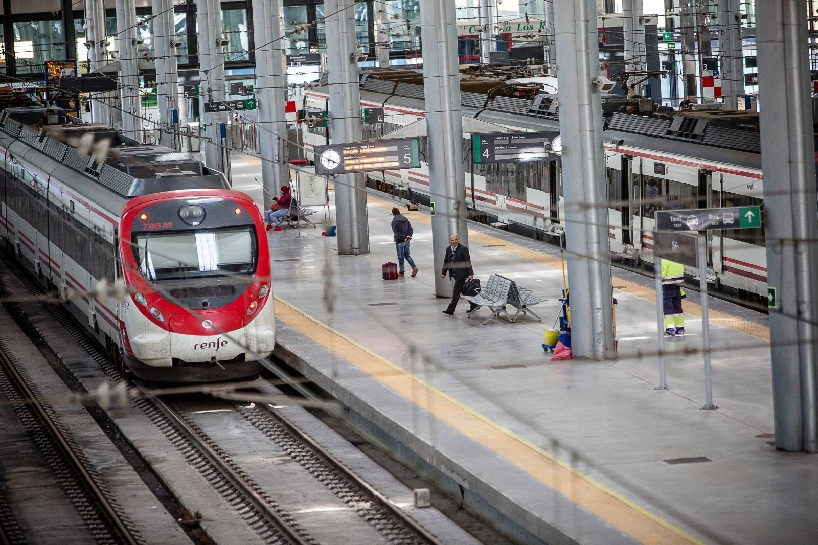 Estación de Renfe de Cádiz.