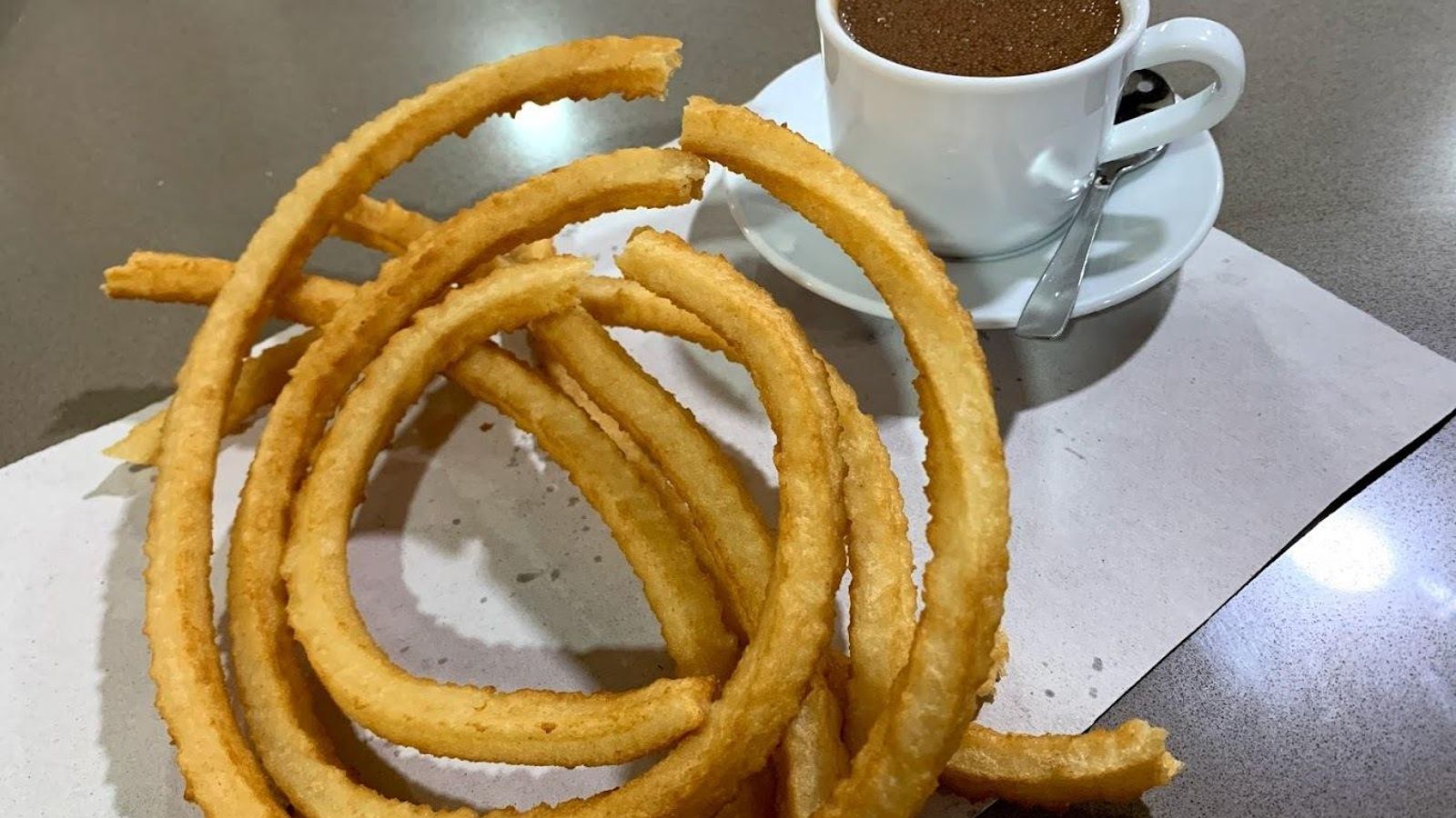 Churros en La Cocina Secreta Churros en La Cocina Secreta