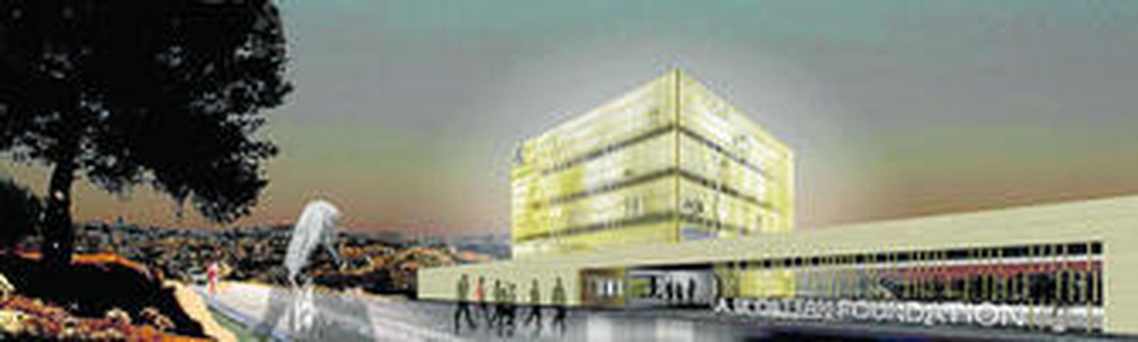 Recreación virtual del edificio proyectado por Donaire Arquitectos.