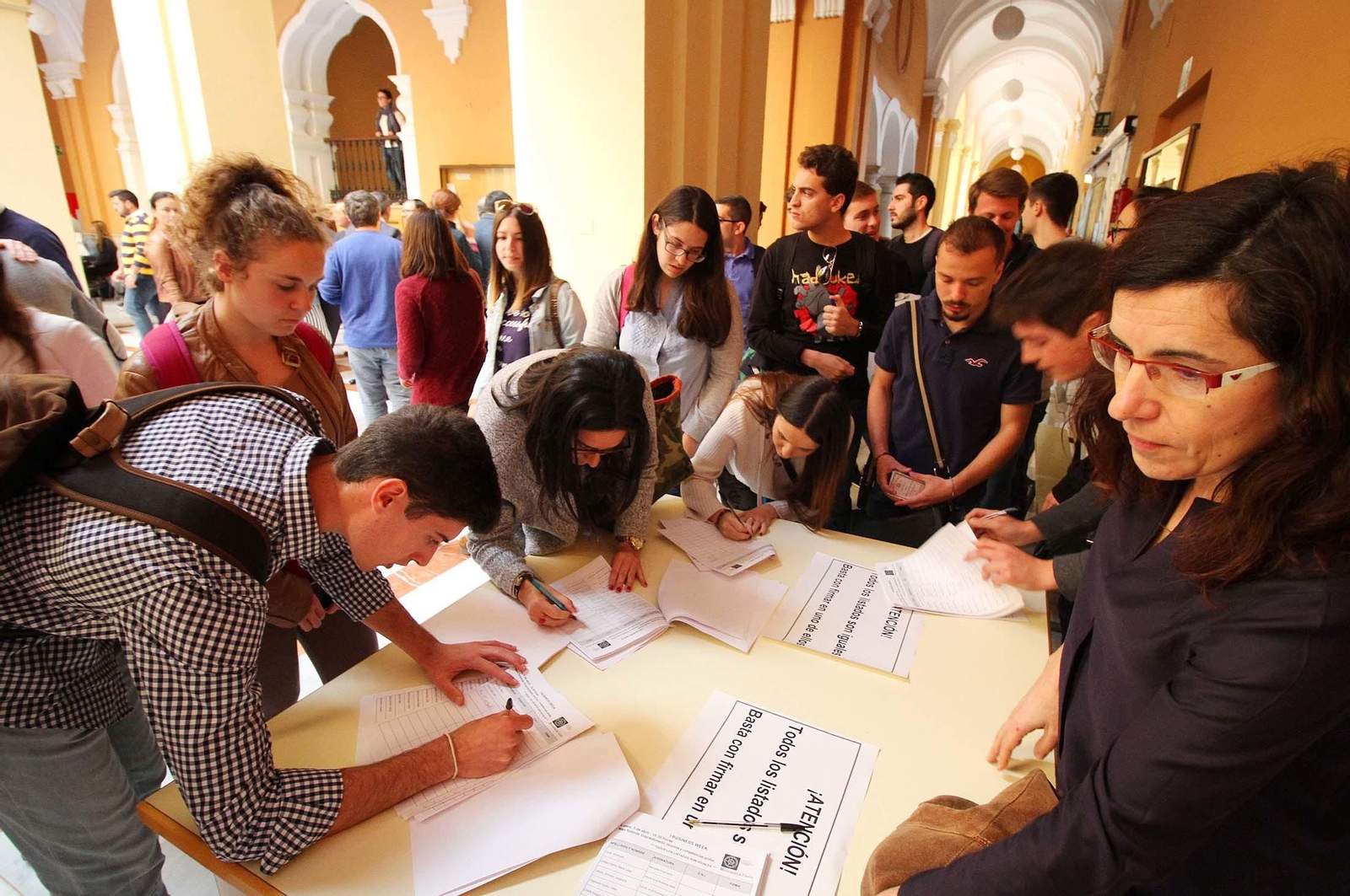 Inauguración de la 'Business Week' en la UHU