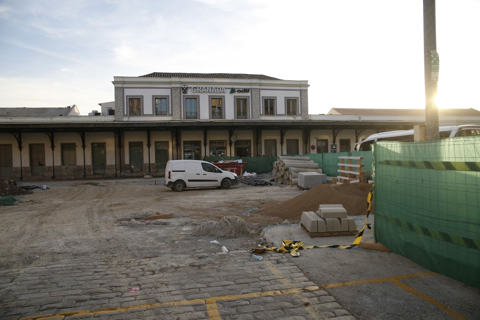 Las imágenes de las obras del AVE