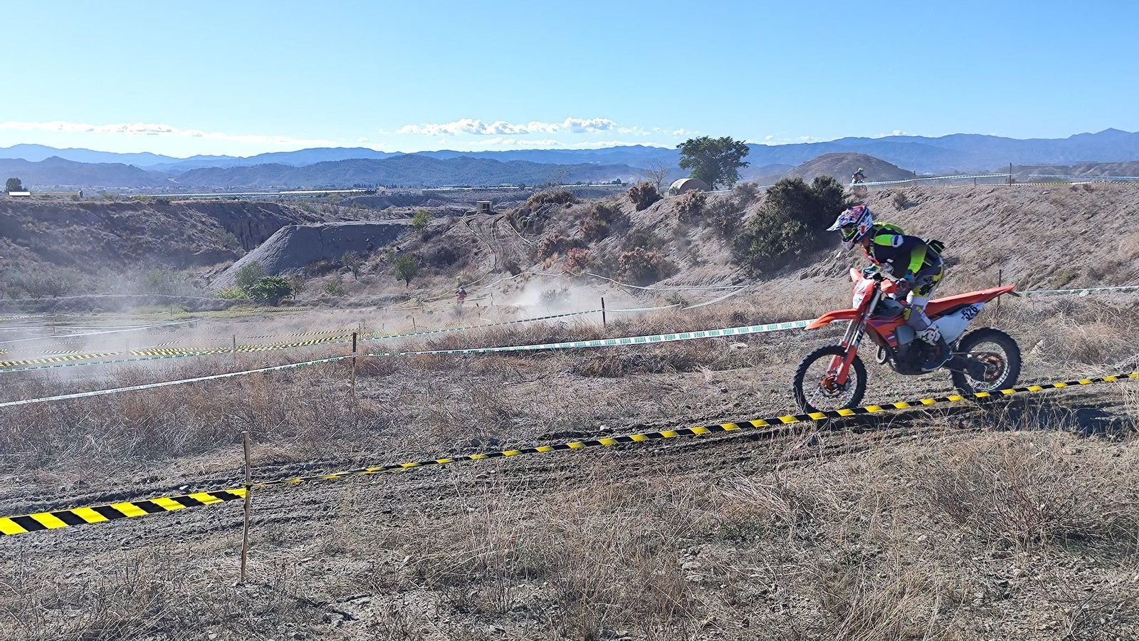 Antoine Magan se hace con el título en la final del Campeonato de Enduro en Huércal-Overa