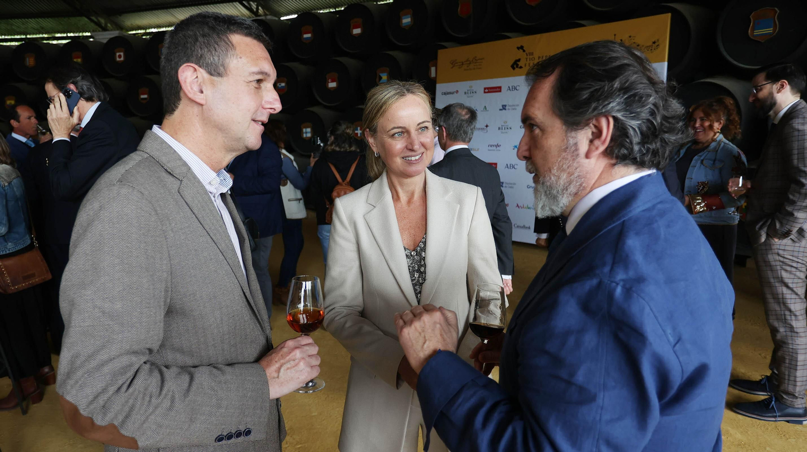 Imágenes de la presentación  'Veranea en la bodega' en González Byass