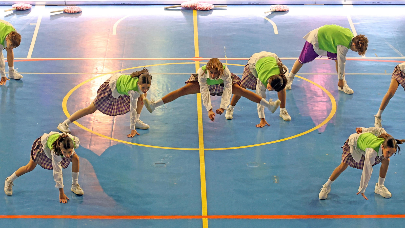 Concurso de baile ‘Dancing Stars’ en el Palacio de Deportes de Chapín en Jerez