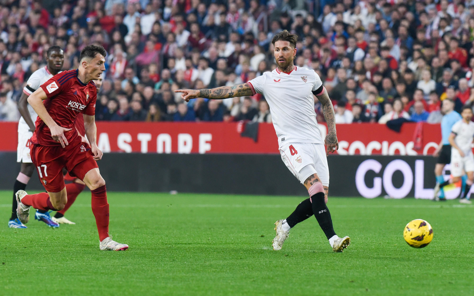 Las imágenes del Sevilla-Osasuna