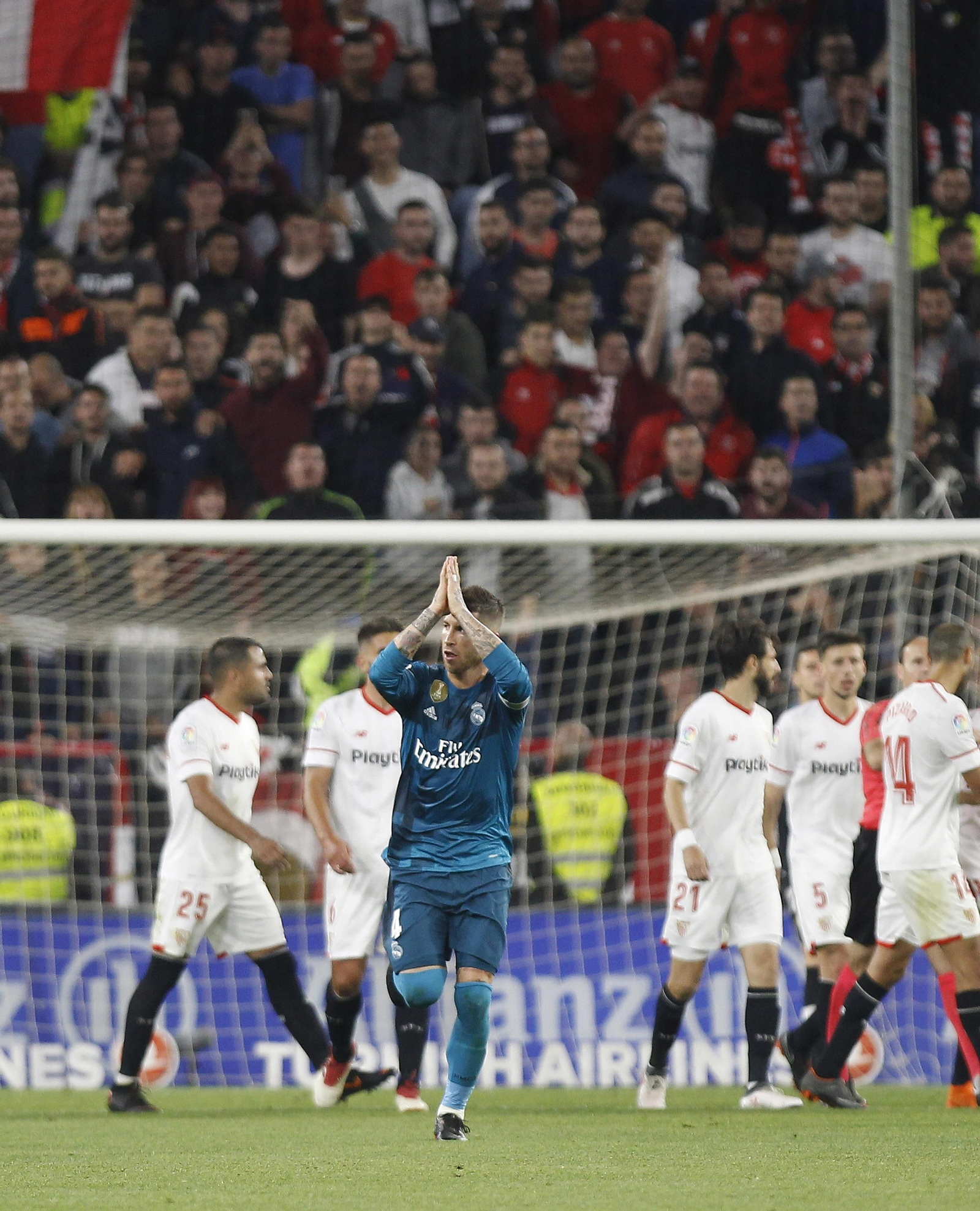 Las imágenes del Sevilla-Real Madrid