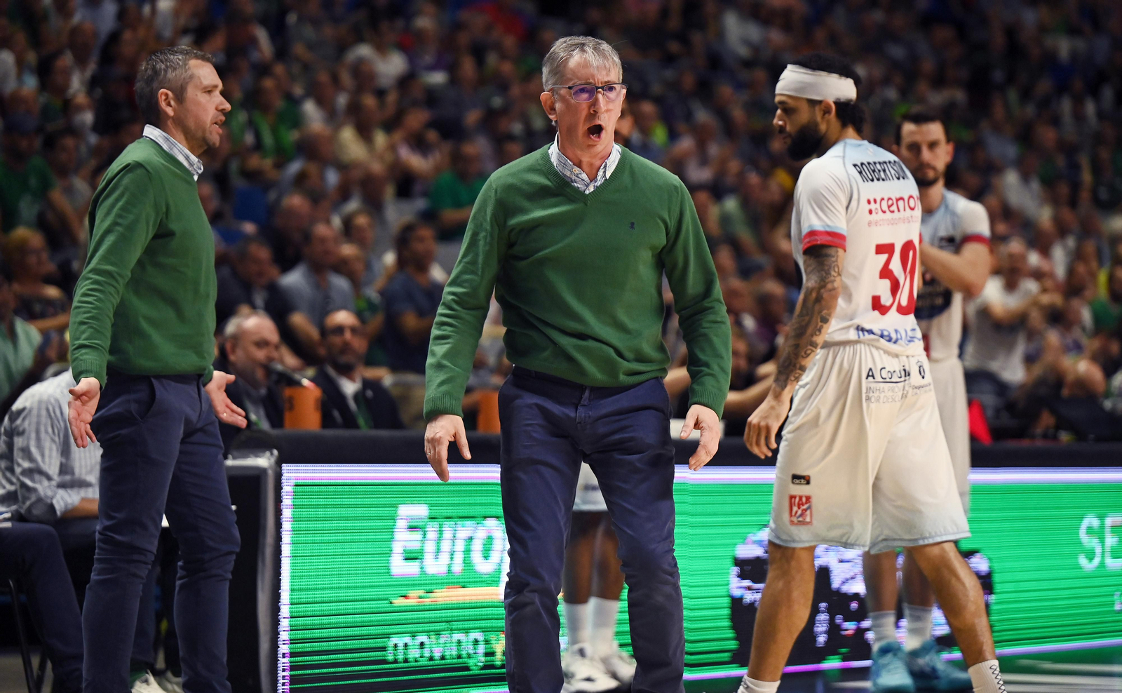 El Unicaja-Obradoiro, en fotos
