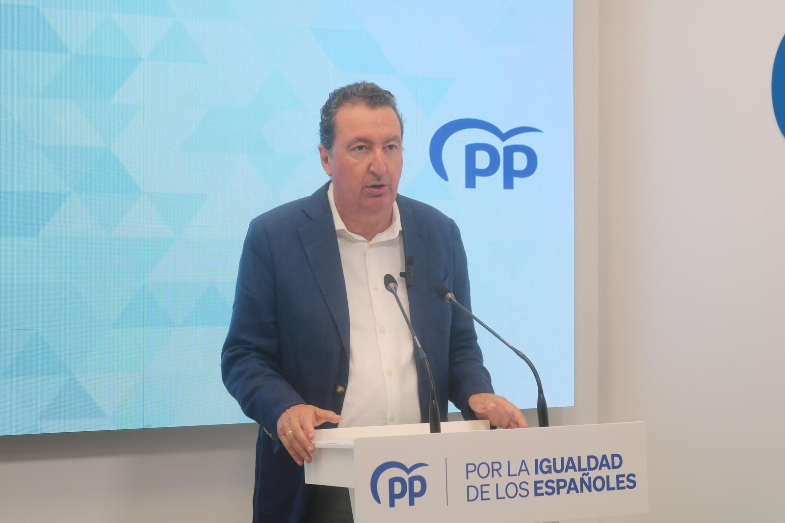 El presidente del Partido Popular de Huelva, Manuel Andrés González.