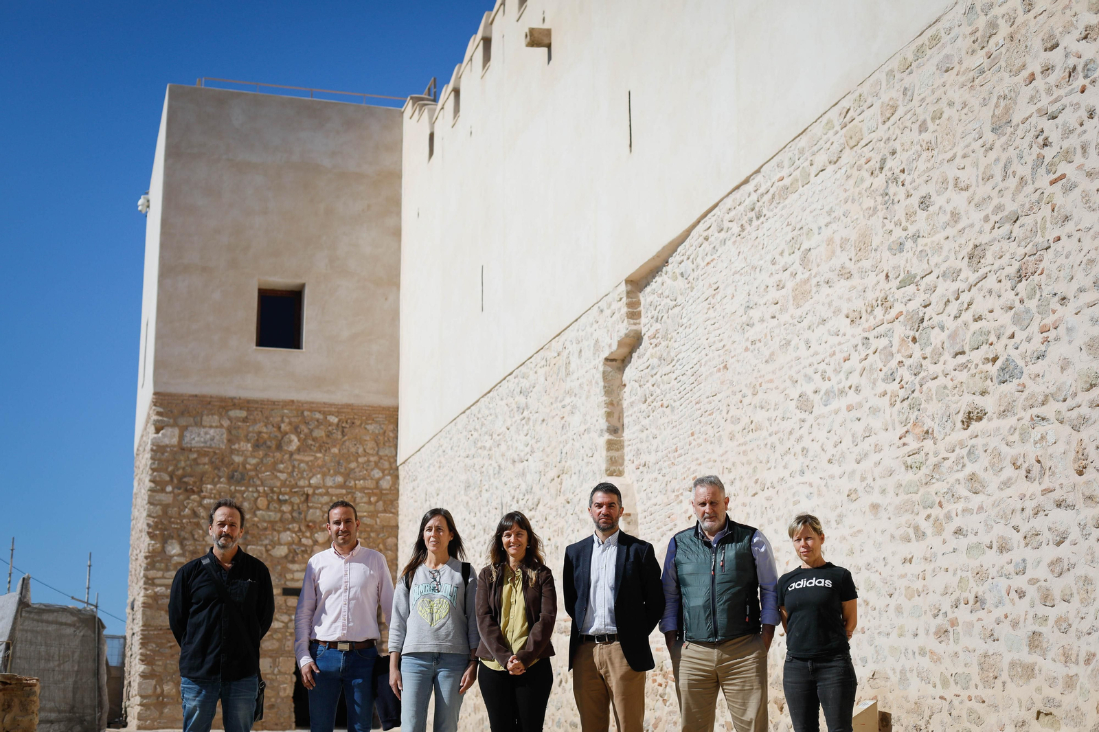 Restauración torre Sur Alcazaba