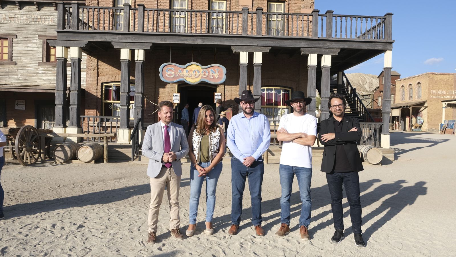 Imágenes de la inauguración del Almería Western Film Festival, en Tabernas