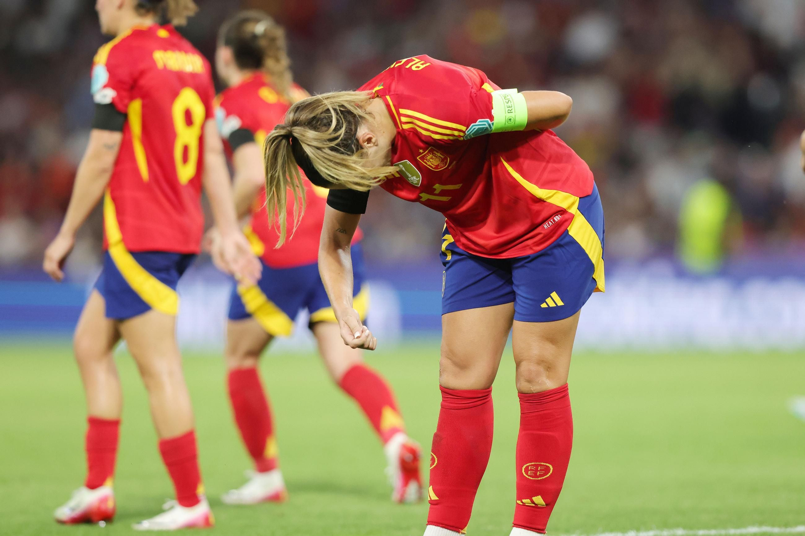 Las fotos del España-Portugal en la Eurocopa femenina
