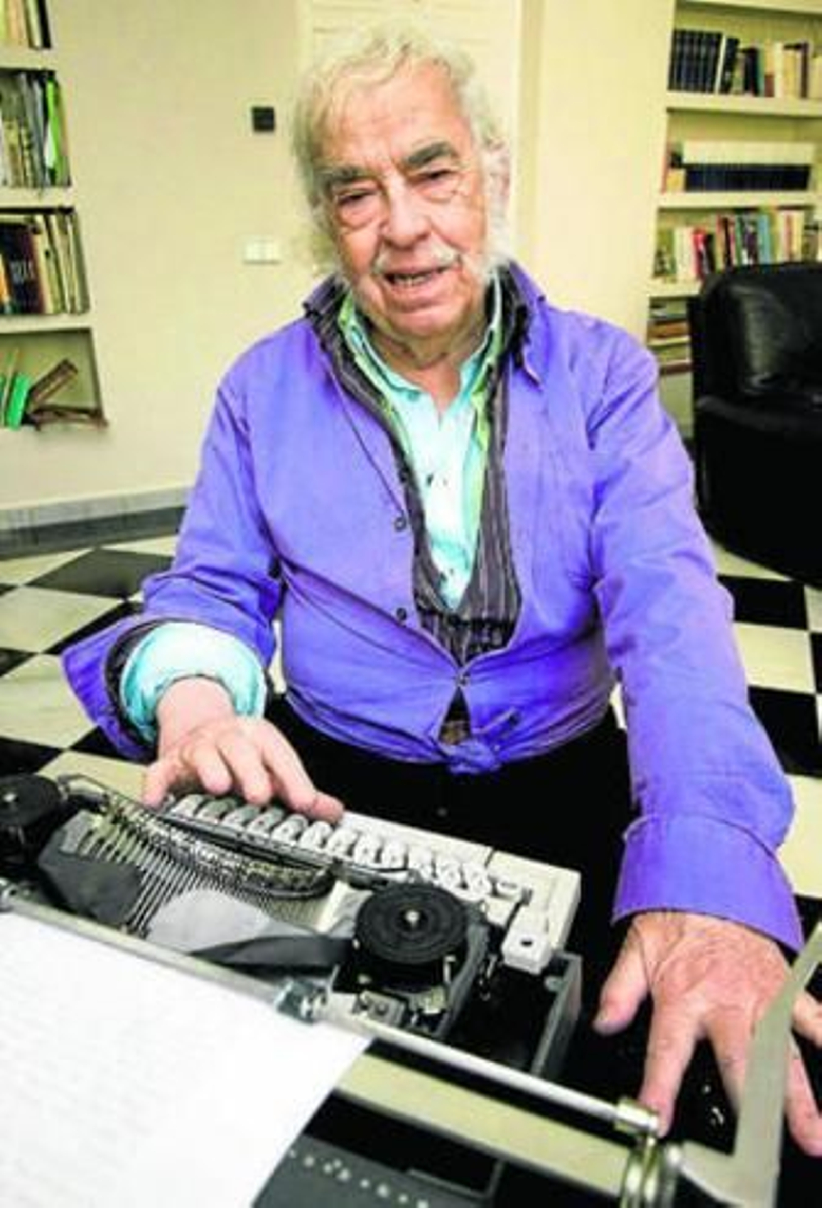 Agustín García Calvo, en una imagen de 2009.