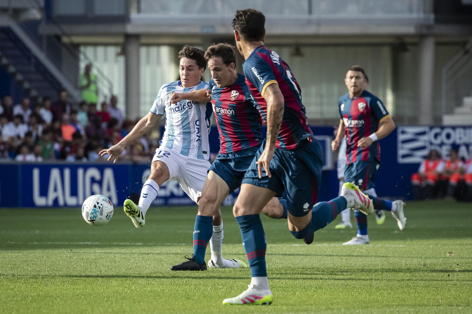 Las fotos del Huesca-Málaga CF