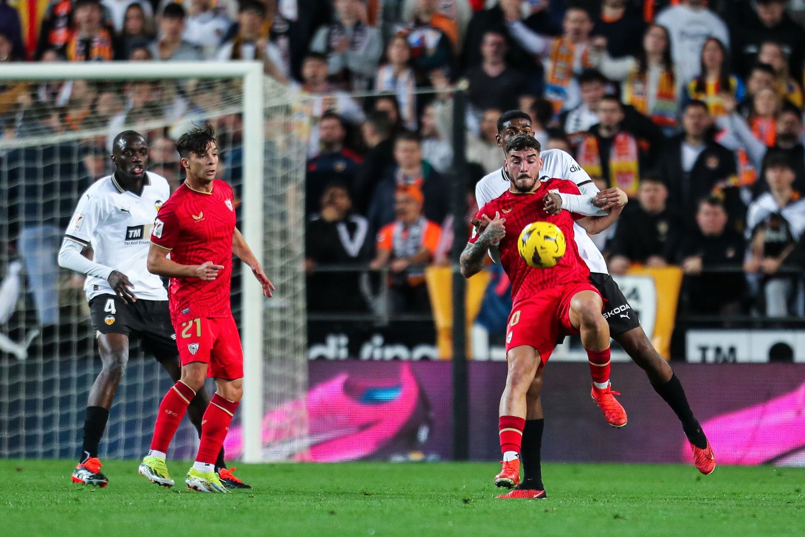 Las fotos del Valencia - Sevilla