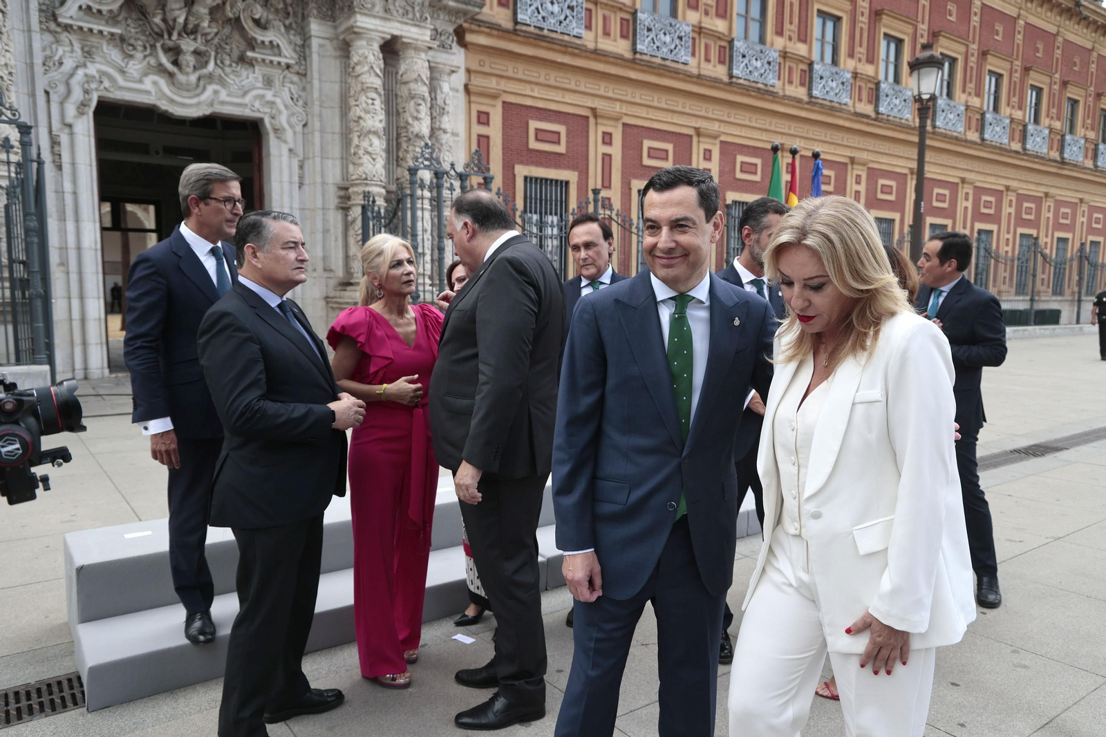 Las imágenes de la toma de posesión del nuevo Consejo de Gobierno de Andalucía