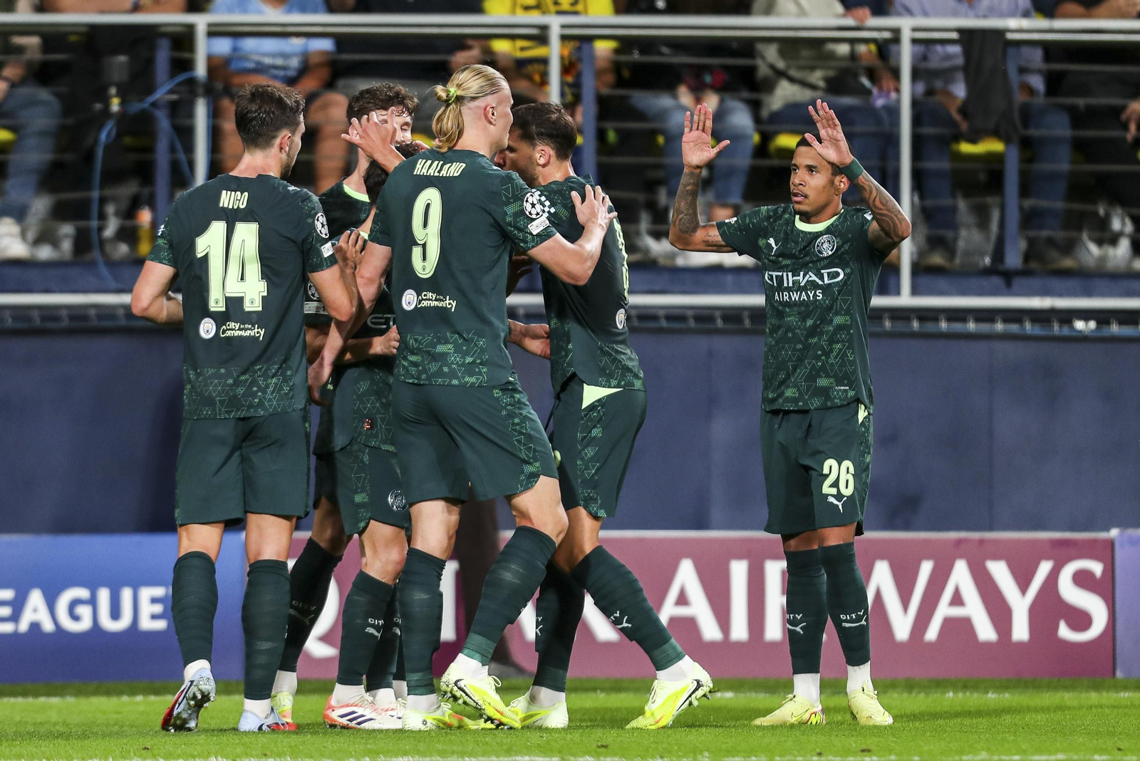 Las fotos del Villarreal-Manchester City