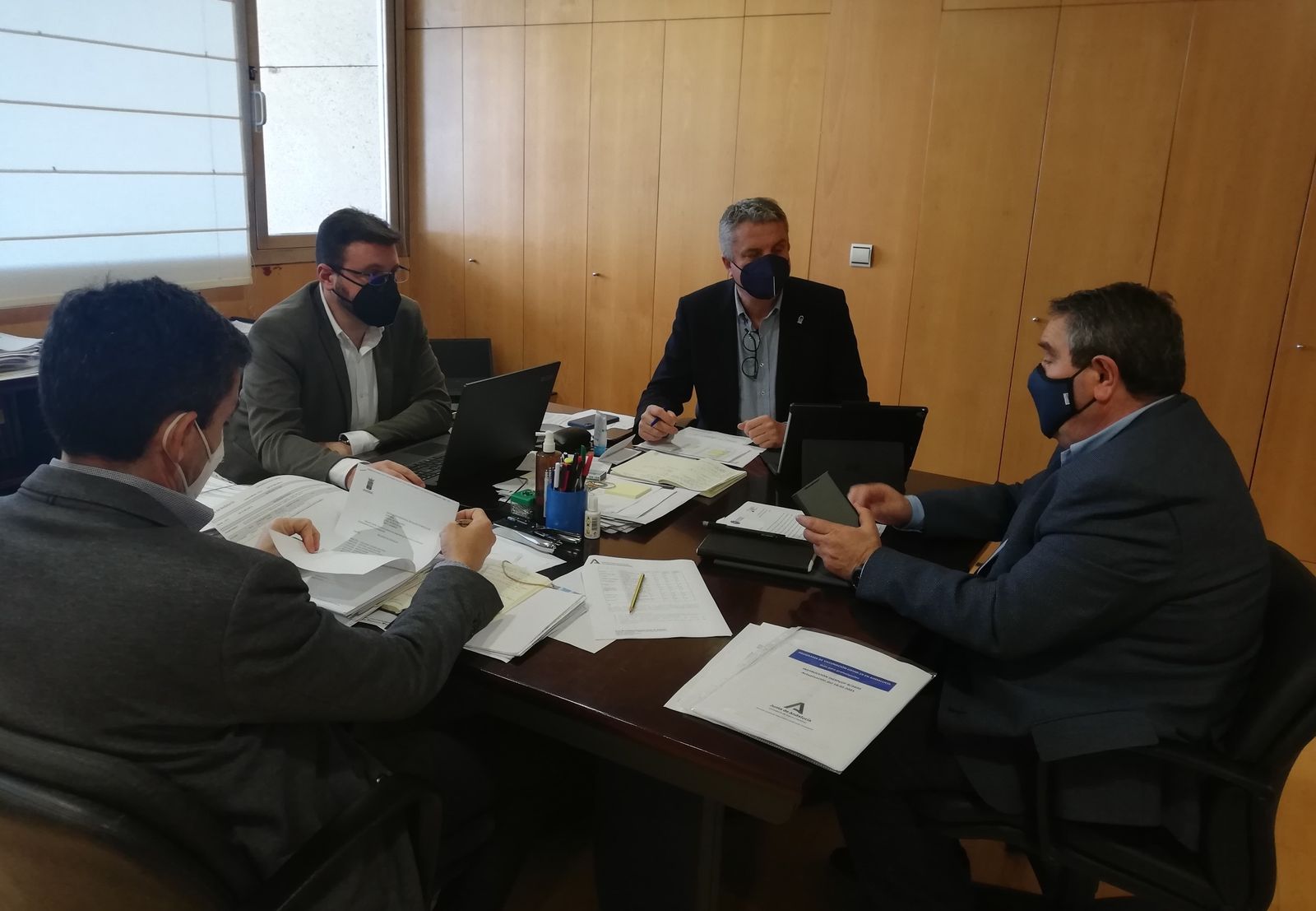 Reunión del Comité Territorial de Alertas de Salud Pública en Almería.