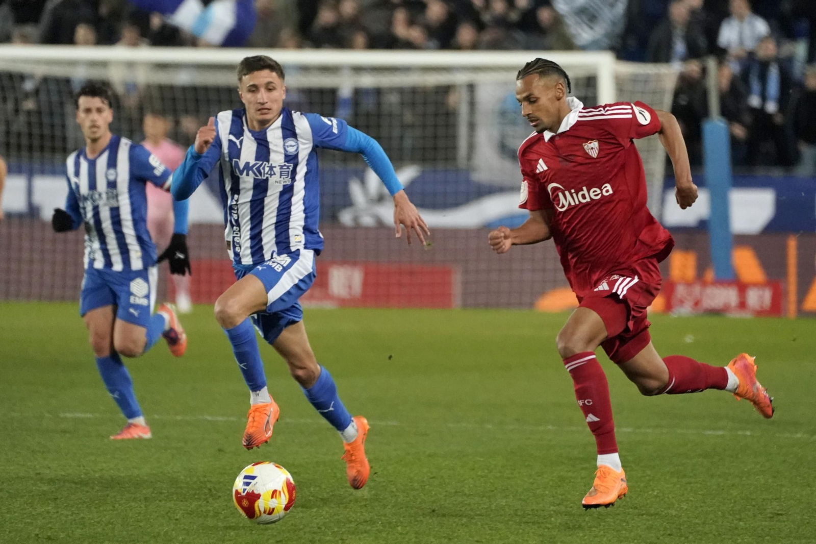 Las fotos del Alavés - Sevilla de Copa del Rey