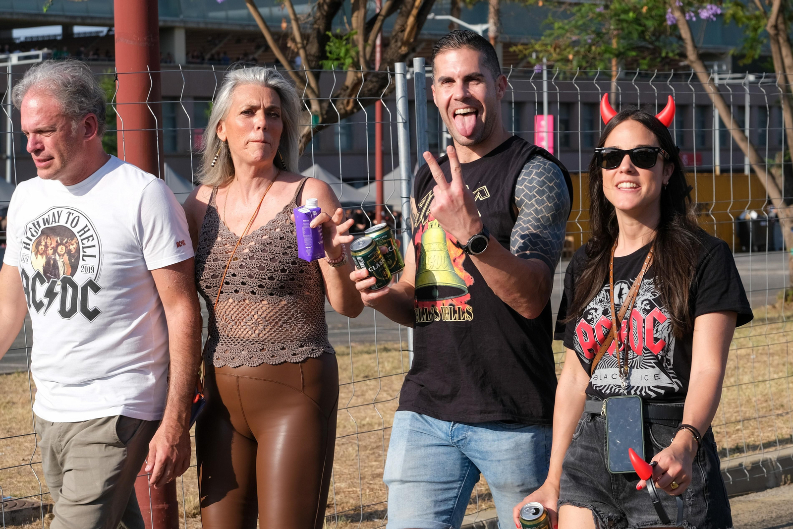 Búscate. Segundo concierto de ACDC en España