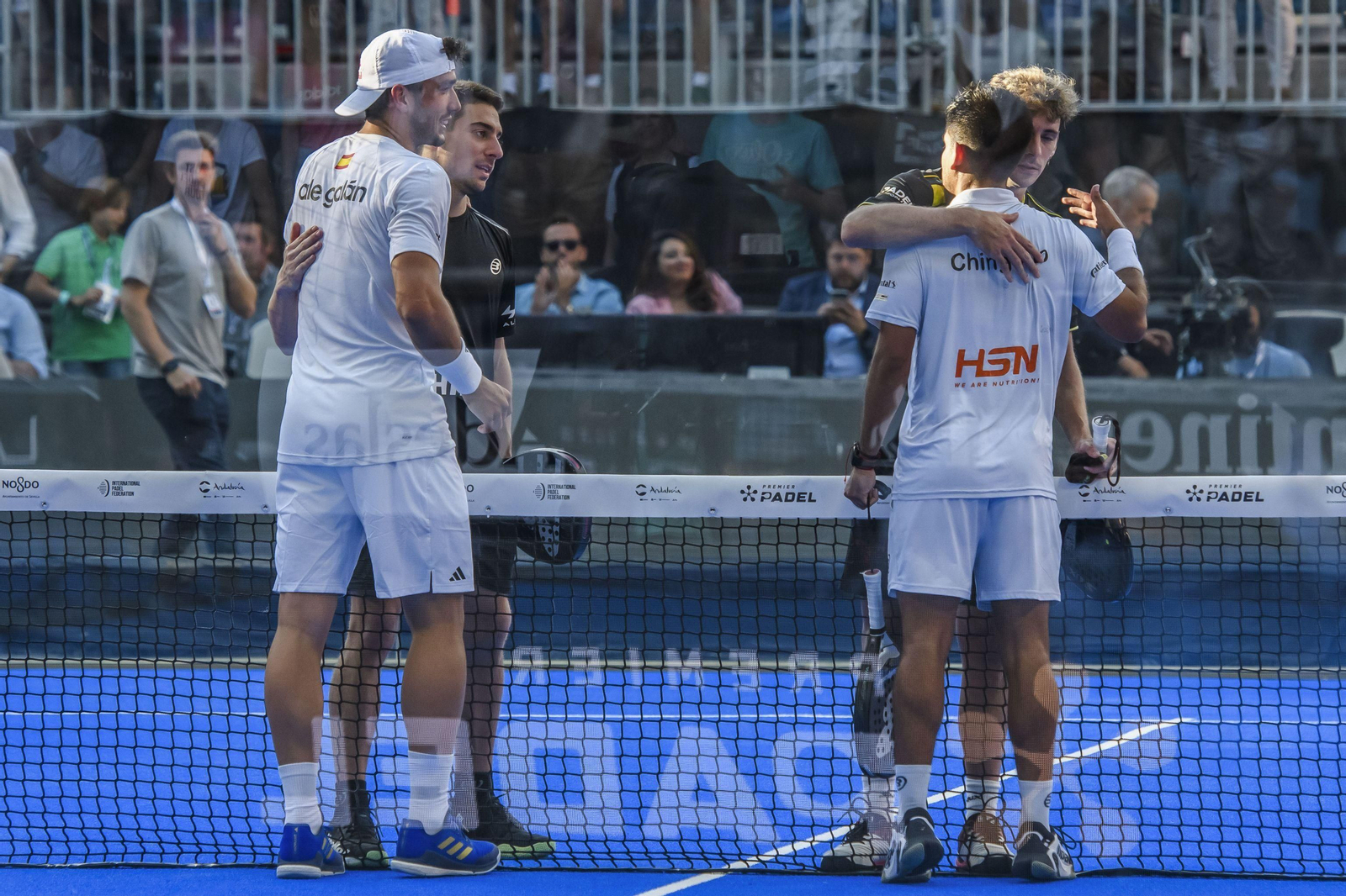 Las mejores fotos de las finales del pádel en el Estadio de la Cartuja