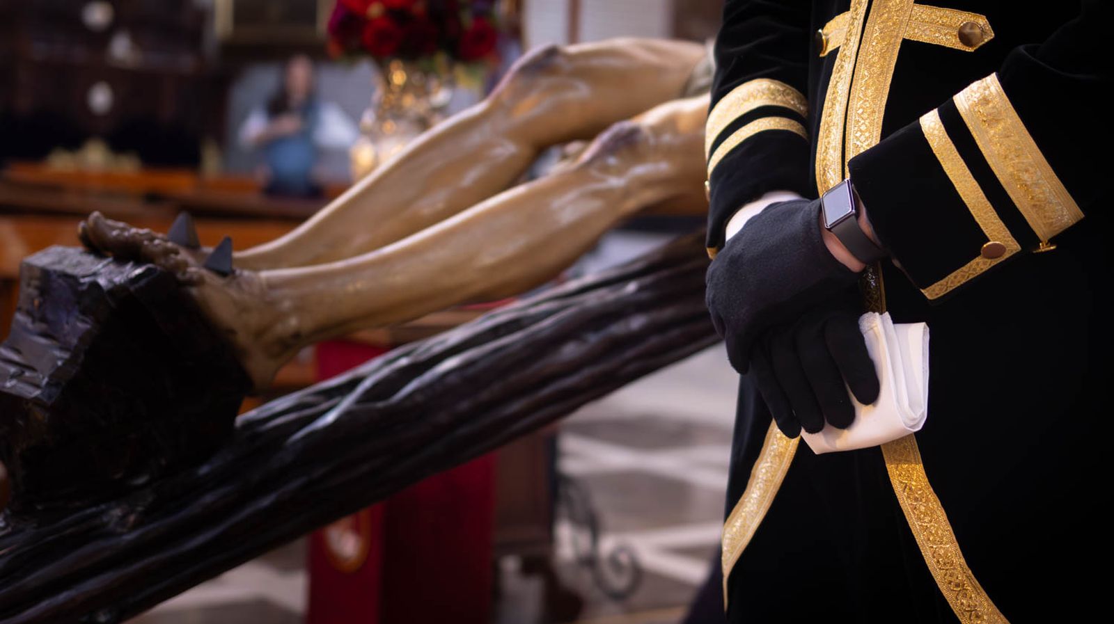 Los besapiés y besamanos del Domingo de Pasión en Jerez