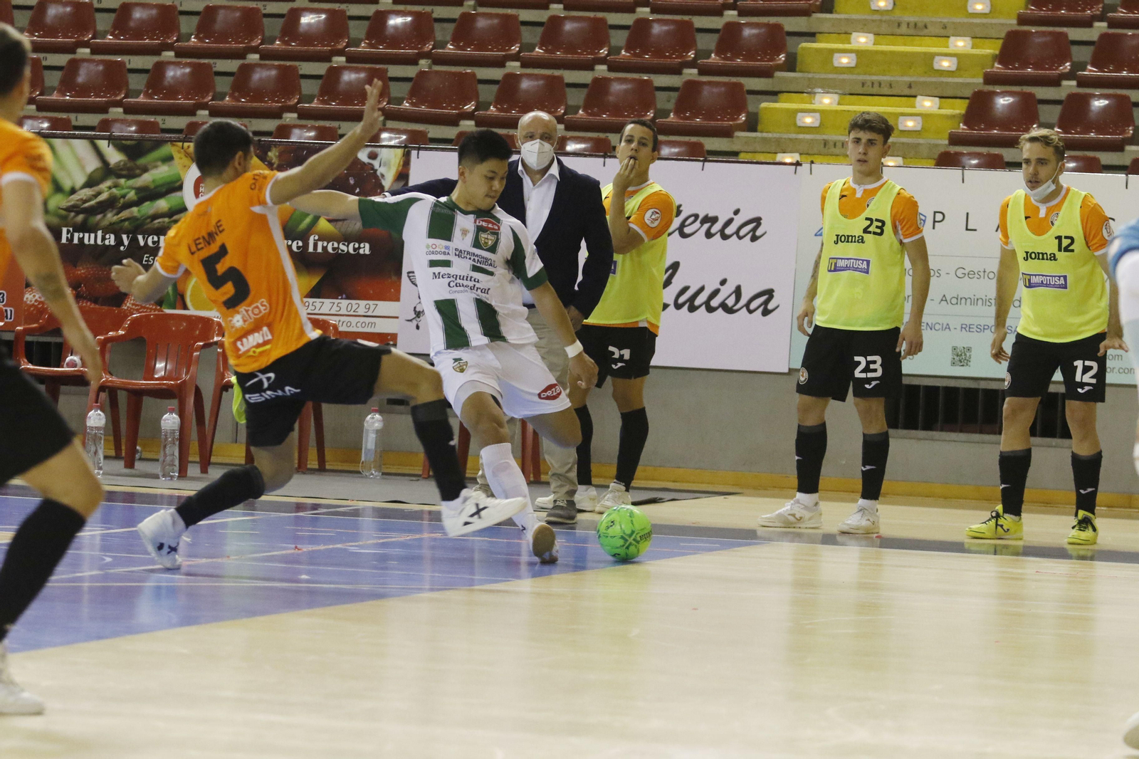 La derrota del Córdoba Futsal ante el Ribera Navarra, en imágenes