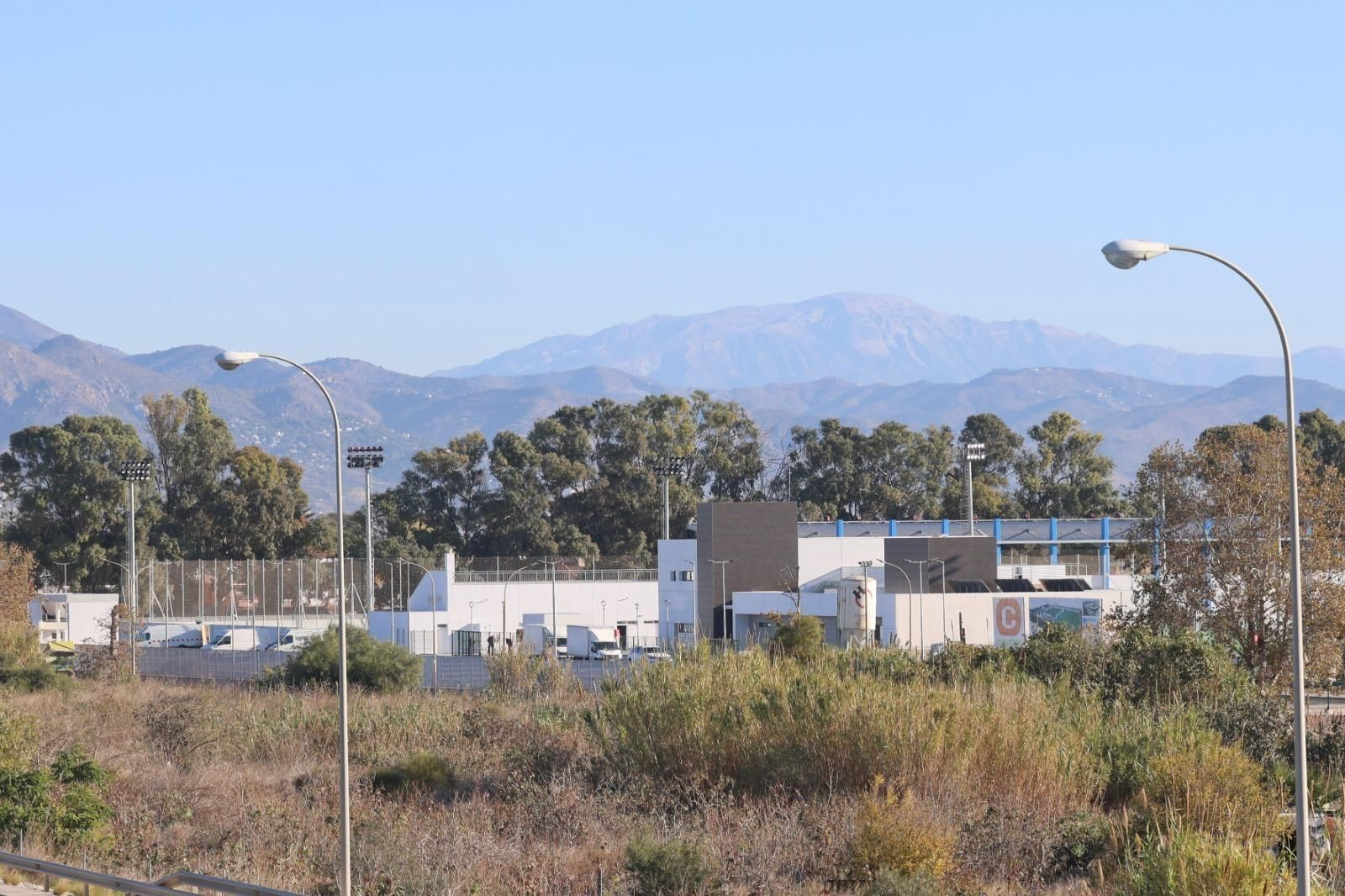 Así van las obras de La Academia del Málaga a días de su inauguración