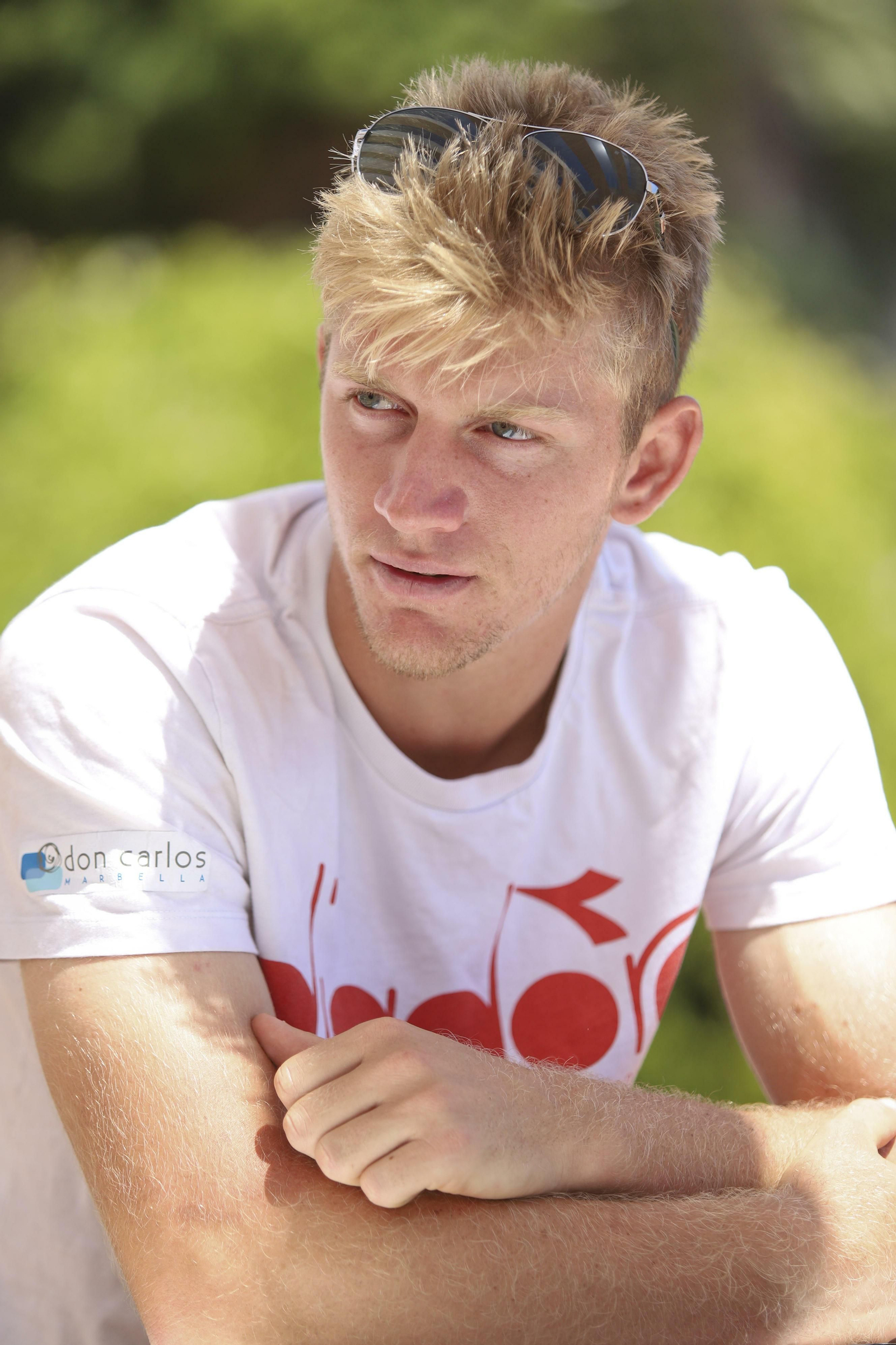 Las fotos de Alejandro Davidovich antes de acudir a Roland Garros