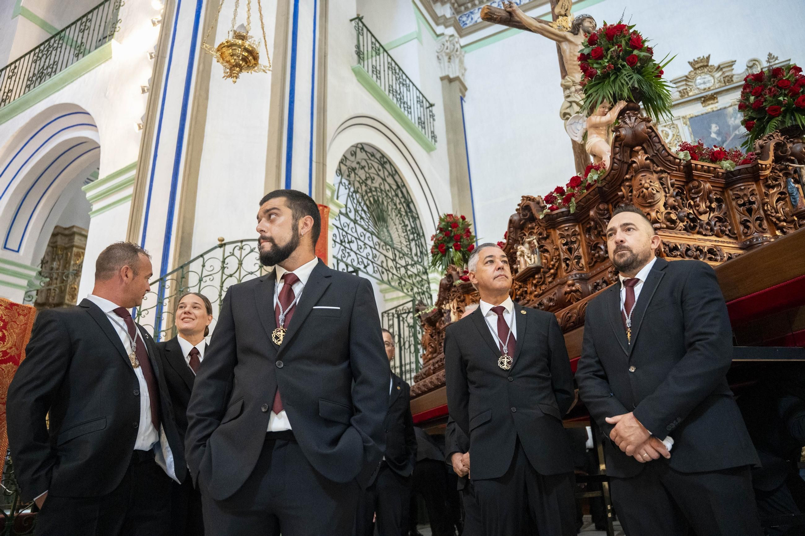 Eucaristía y procesión de Exaltación de la Cruz en la localidad de Vélez-Rubio