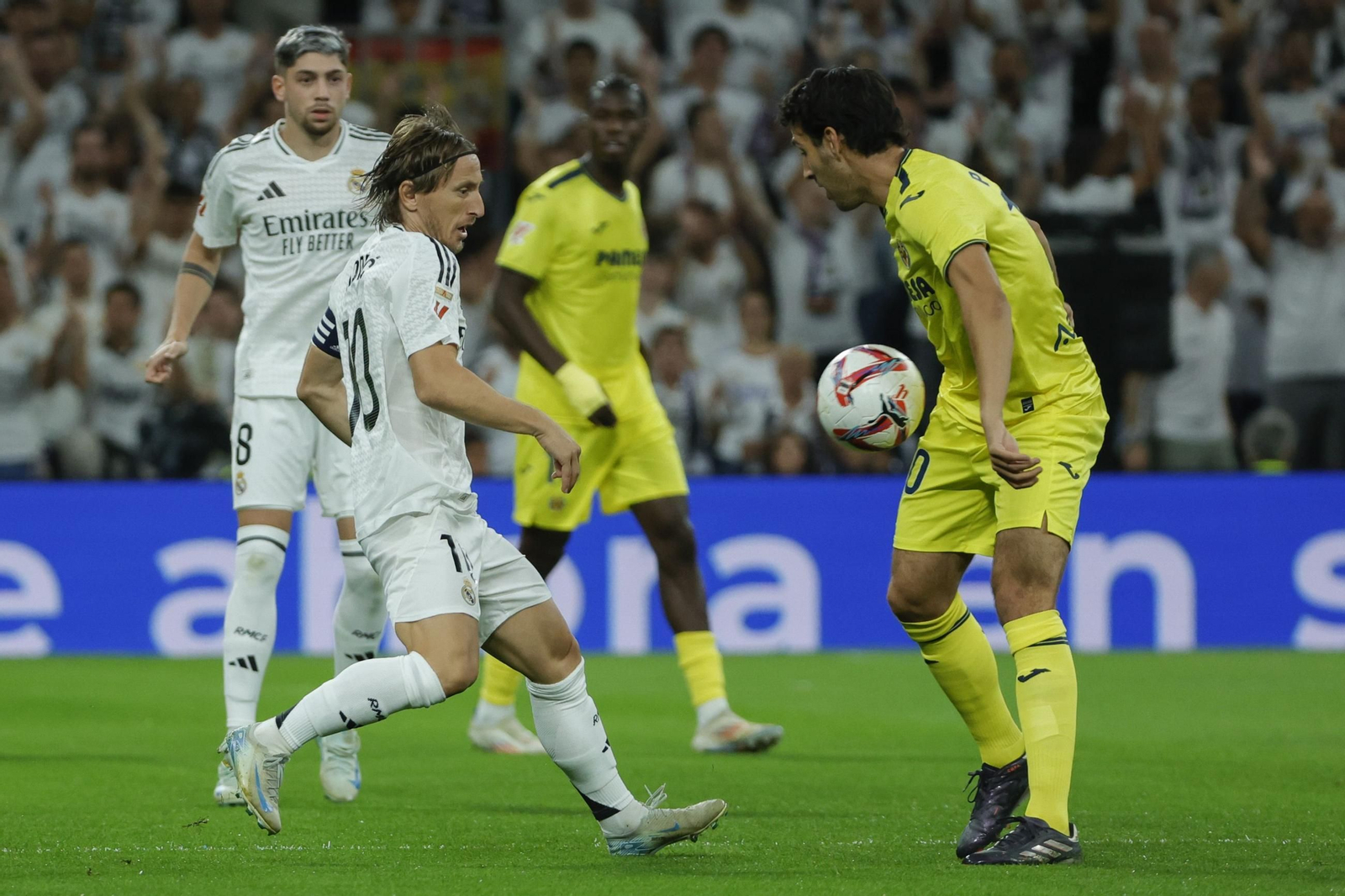 Las mejores imágenes del Real Madrid - Villarreal