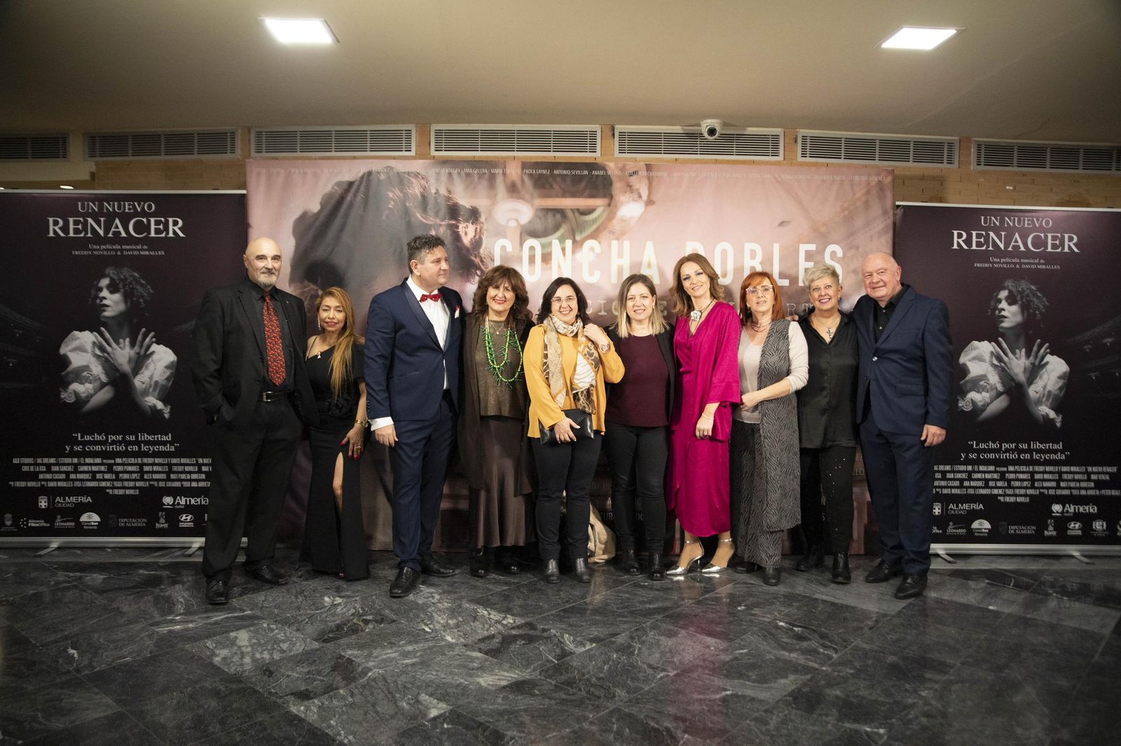 El estreno en Almería del largometraje documental "Concha Robles", en imágenes