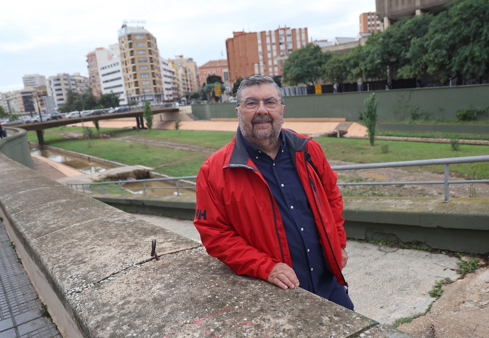 El catedrático de Geografía Física de la Universidad de Málaga, José Damián Ruiz Sinoga
